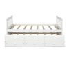 Captain's Bed Twin Daybed with Trundle Bed and Storage Drawers, Beds for chlidren