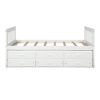 Captain's Bed Twin Daybed with Trundle Bed and Storage Drawers, Beds for chlidren