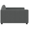 Day Bed Dark Gray 39.4"x74.8" Fabric
