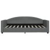 Day Bed Dark Gray 39.4"x74.8" Fabric